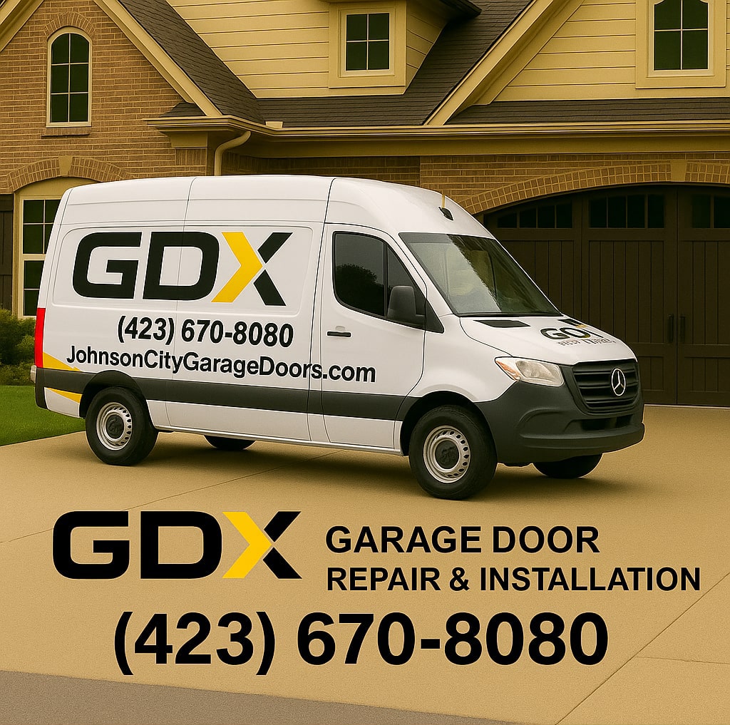 New garage door installation in Johnson City TN